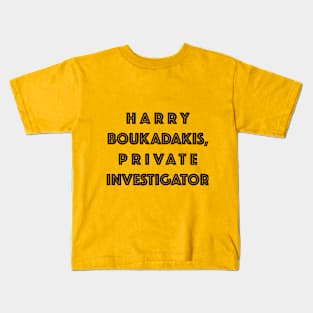 Harry Boukadakis Kids T-Shirt